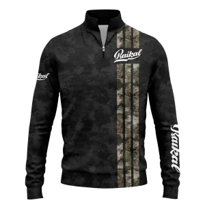 Baikal Exclusive Logo Quarter-Zip Sweatshirt OUHUQZJ050815BIZ
