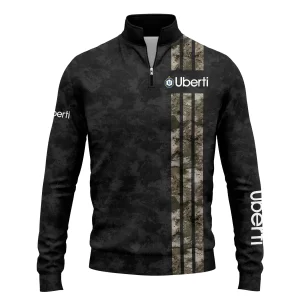 Uberti Exclusive Logo Quarter-Zip Sweatshirt OUHUQZJ050815UBZ