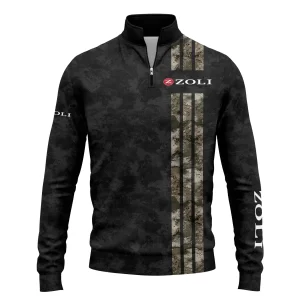 Zoli Exclusive Logo Quarter-Zip Sweatshirt OUHUQZJ050815ZLZ