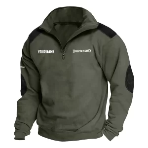 Browning Exclusive Logo Tactical Quarter-Zip Sweatshirt OUHUSCSC0815BRZ