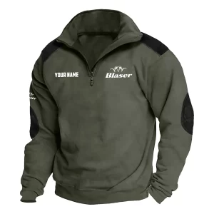 Blaser Exclusive Logo Tactical Quarter-Zip Sweatshirt OUHUSCSC0815BSZ