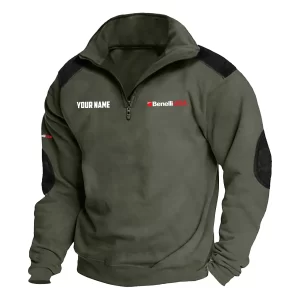 Benelli USA Exclusive Logo Tactical Quarter-Zip Sweatshirt OUHUSCSC0815BUZ