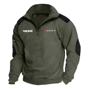 Zoli Exclusive Logo Tactical Quarter-Zip Sweatshirt OUHUSCSC0815ZLZ