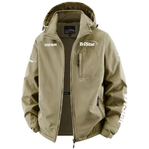 TriStar Arms Exclusive Logo Fleece Windbreaker Jacket Detachable Hood OUHUV2020815TAZ