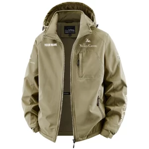 Verney-Carron Exclusive Logo Fleece Windbreaker Jacket Detachable Hood OUHUV2020815VCZ