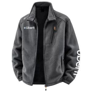 Uberti Exclusive Logo Plush Fleece Jacket OUHUV2090815UBZ