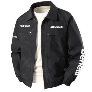 Benelli Exclusive Logo Marble Dust Jacket OUHUV2130815BLZ