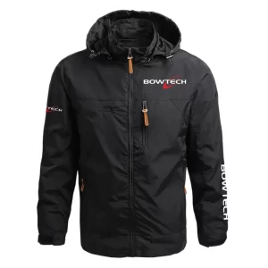 Bowtech Exclusive Logo Waterproof Outdoor Jacket Detachable Hood OUHUWOJ0815BOZ