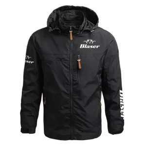 Blaser Exclusive Logo Waterproof Outdoor Jacket Detachable Hood OUHUWOJ0815BSZ