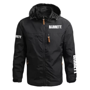Barrett Exclusive Logo Waterproof Outdoor Jacket Detachable Hood OUHUWOJ0815BTZ