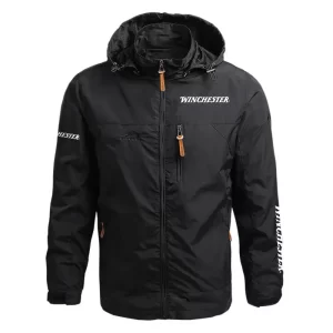 Winchester Exclusive Logo Waterproof Outdoor Jacket Detachable Hood OUHUWOJ0815WRZ