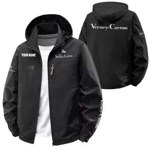 Verney-Carron Exclusive Logo Softshell Waterproof Outdoor Jacket Detachable Hood OUHUWOJA0815VCZ