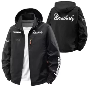 Weatherby Exclusive Logo Softshell Waterproof Outdoor Jacket Detachable Hood OUHUWOJA0815WBZ