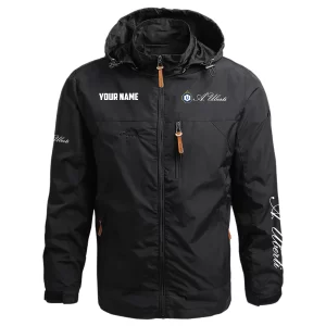 Uberti Exclusive Logo Waterproof Outdoor Jacket Detachable Hood OUHUWOJC0815AUZ