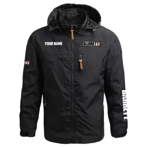 Barrett Exclusive Logo Waterproof Outdoor Jacket Detachable Hood OUHUWOJC0815BTZ