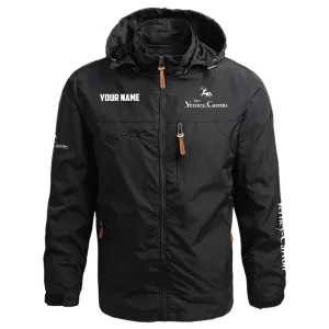 Verney-Carron Exclusive Logo Waterproof Outdoor Jacket Detachable Hood OUHUWOJC0815VCZ