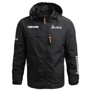 Weatherby Exclusive Logo Waterproof Outdoor Jacket Detachable Hood OUHUWOJC0815WBZ