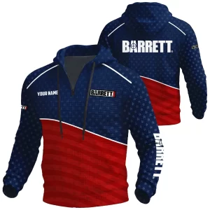 Barrett Exclusive Logo Waffle Quarter-zip Hoodie OUHUWQH081502BTZ