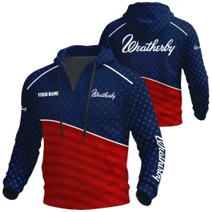 Weatherby Exclusive Logo Waffle Quarter-zip Hoodie OUHUWQH081502WBZ