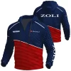 Zoli Exclusive Logo Waffle Quarter-zip Hoodie OUHUWQH081502ZLZ