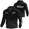 Baikal Exclusive Logo Waffle Quarter-zip Hoodie OUHUWQH081503BIZ